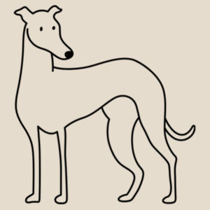 Standing - Natural Tea Towel Design