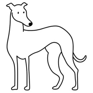 Standing - Coaster - Round Hardboard Design