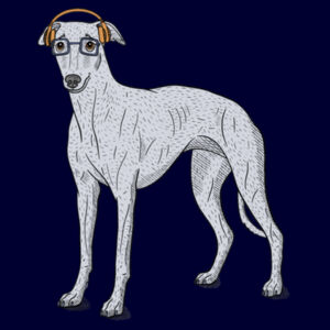 Hipster Hound - Thread Project Womens Eden V-Neck Tee Design