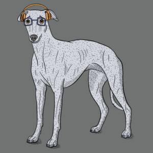 Hipster Hound - AS Colour Kids Classic T shirt Design