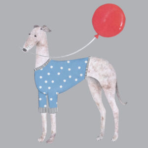 Red Balloon - Thread Project Womens Eden V-Neck Tee Design