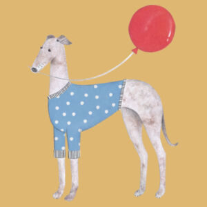 Red Balloon - Christmas Ball Ornament Design