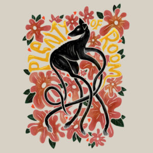 Plenty Of Room - AS Colour Womens Maple Curve Tee Design