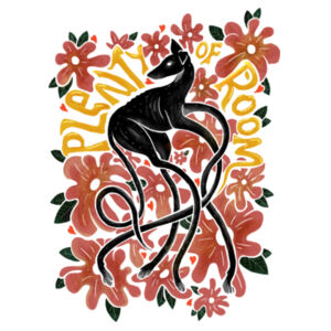 Plenty Of Room - Coaster - Square Hardboard Design