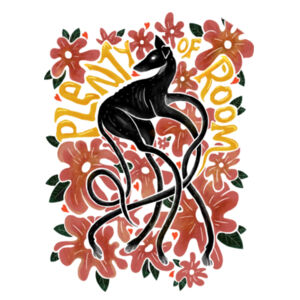 Plenty Of Room - Coaster - Round Hardboard Design