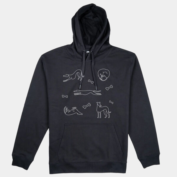 GAP White Print - Thread Project Unisex Epic Hoodie Thumbnail