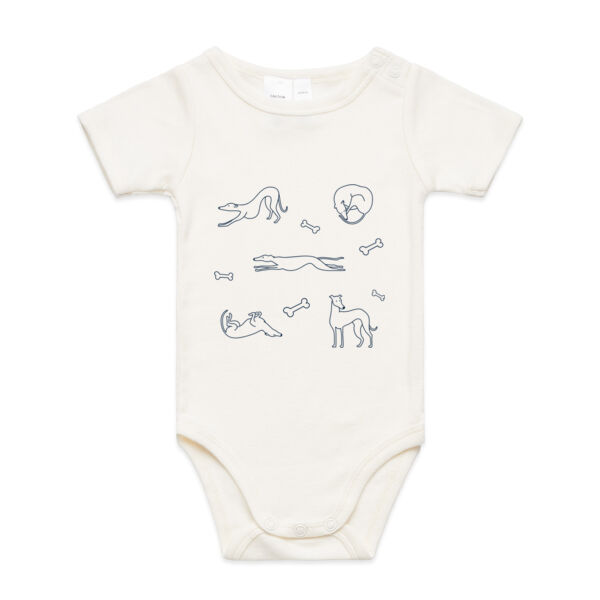 GAP Navy Print - AS Colour Organic Infant Mini-Me One-Piece Thumbnail