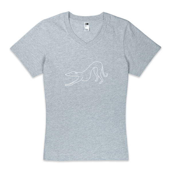 Stretching - Thread Project Womens Eden V-Neck Tee Thumbnail