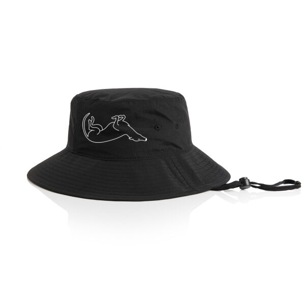 Belly Up - AS Colour Nylon Wide Brim Bucket Hat Thumbnail
