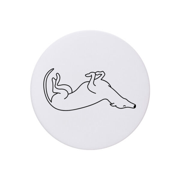 Belly Up - Coaster - Round Hardboard Thumbnail