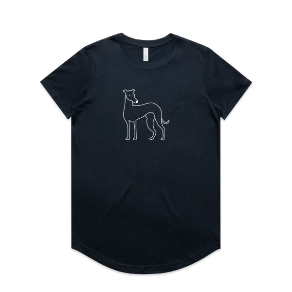 Standing - AS Colour Womens Maple Curve Tee Thumbnail