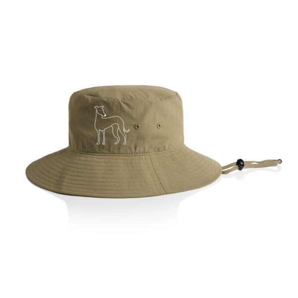 Standing - AS Colour Nylon Wide Brim Bucket Hat Thumbnail