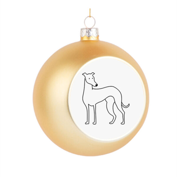 Standing - Christmas Ball Ornament Thumbnail