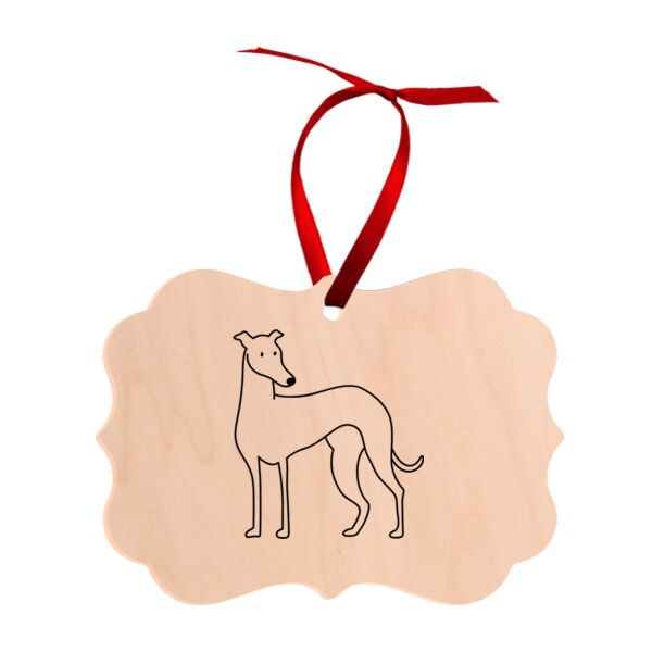 Standing - Benelux Natural Wood Ornament Thumbnail