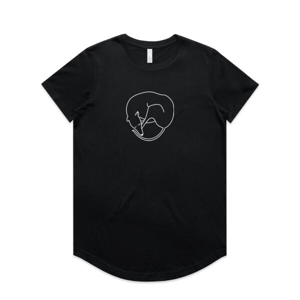 Doggy Donut - AS Colour Womens Maple Curve Tee Thumbnail