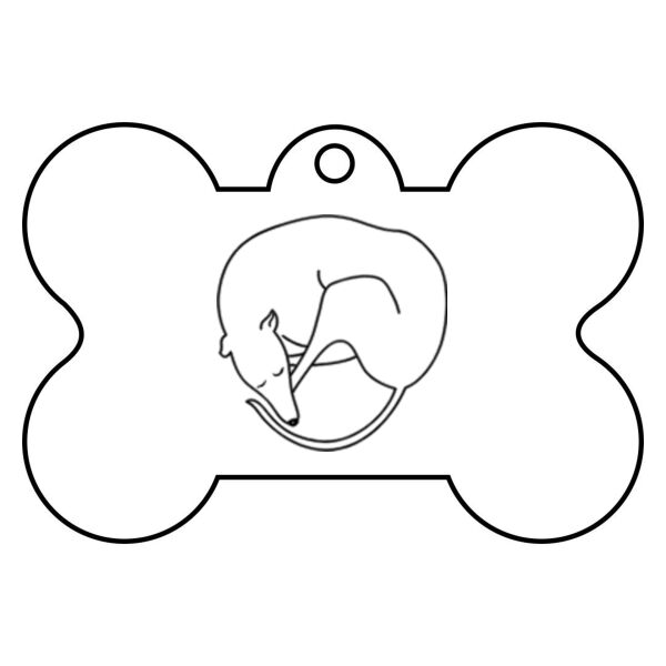 Doggy Donut - Pet Tag Bone Thumbnail