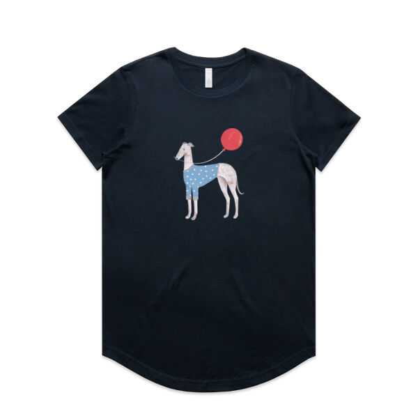 Red Balloon - AS Colour Womens Maple Curve Tee Thumbnail