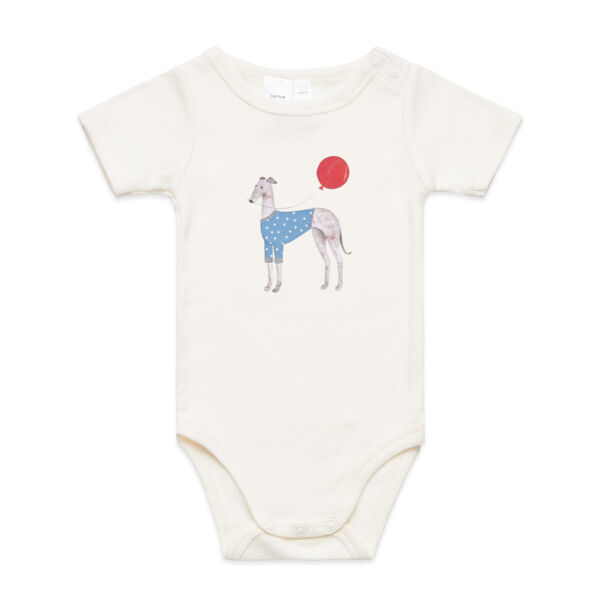 Red Balloon - AS Colour Organic Infant Mini-Me One-Piece Thumbnail