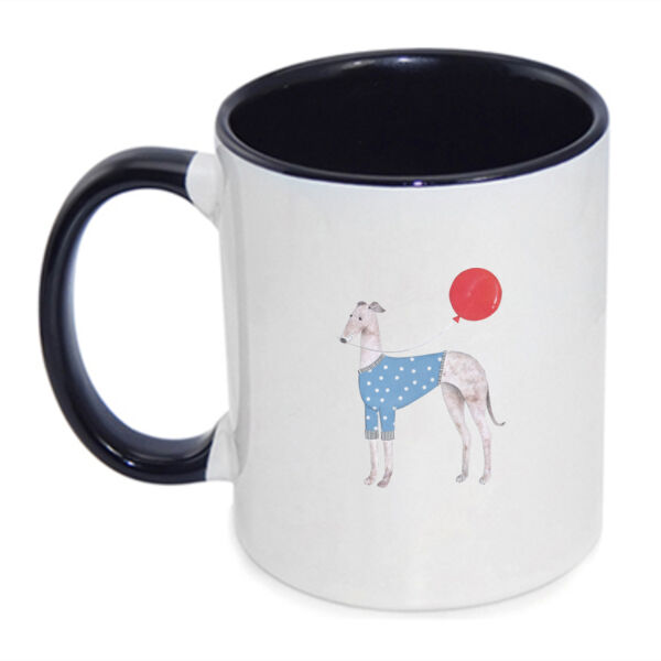 Red Balloon - Inner Coloured Mug Thumbnail