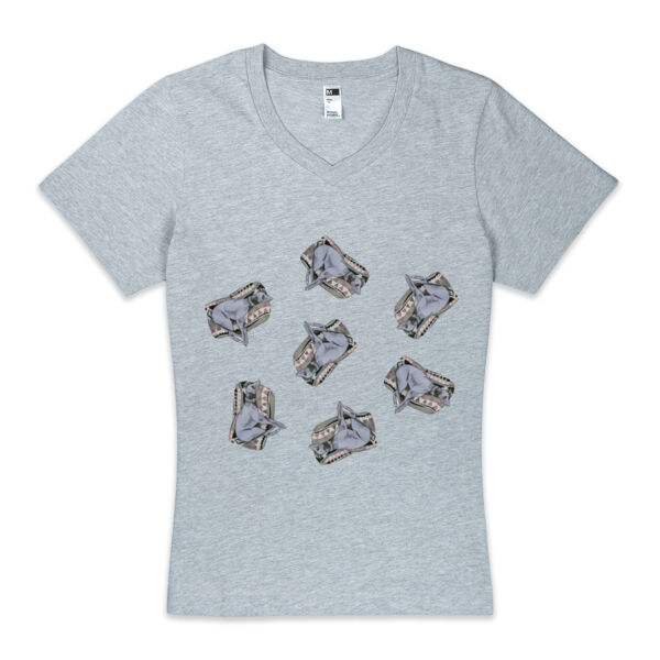 Lounging Around - Thread Project Womens Eden V-Neck Tee Thumbnail