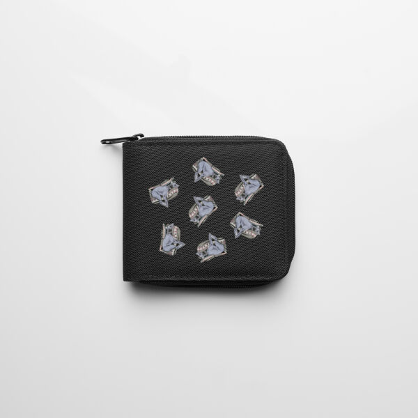 Lounging Around - AS Colour Recycled Zip Wallet Thumbnail