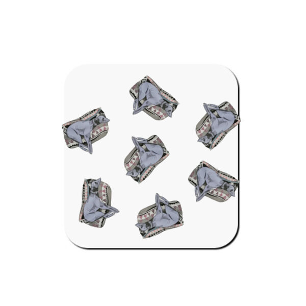 Lounging Around - Coaster - Square Hardboard Thumbnail