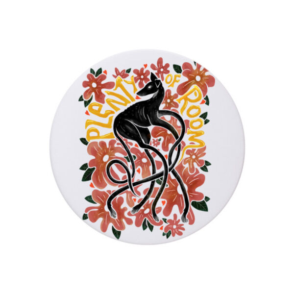 Plenty Of Room - Coaster - Round Hardboard Thumbnail