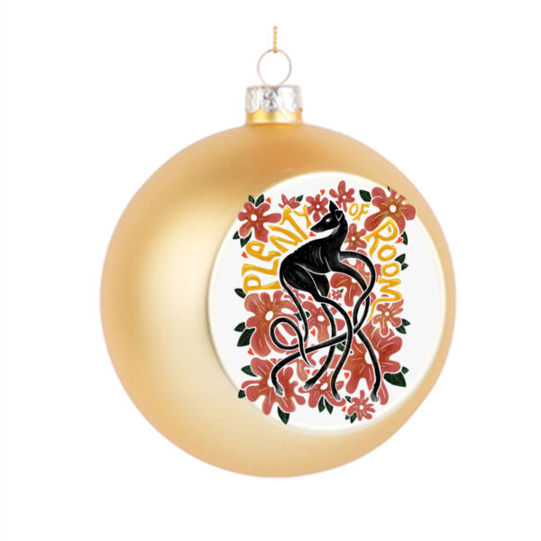 Plenty Of Room - Christmas Ball Ornament Thumbnail